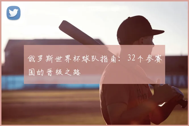 俄罗斯世界杯球队指南:32个参赛国的晋级之路